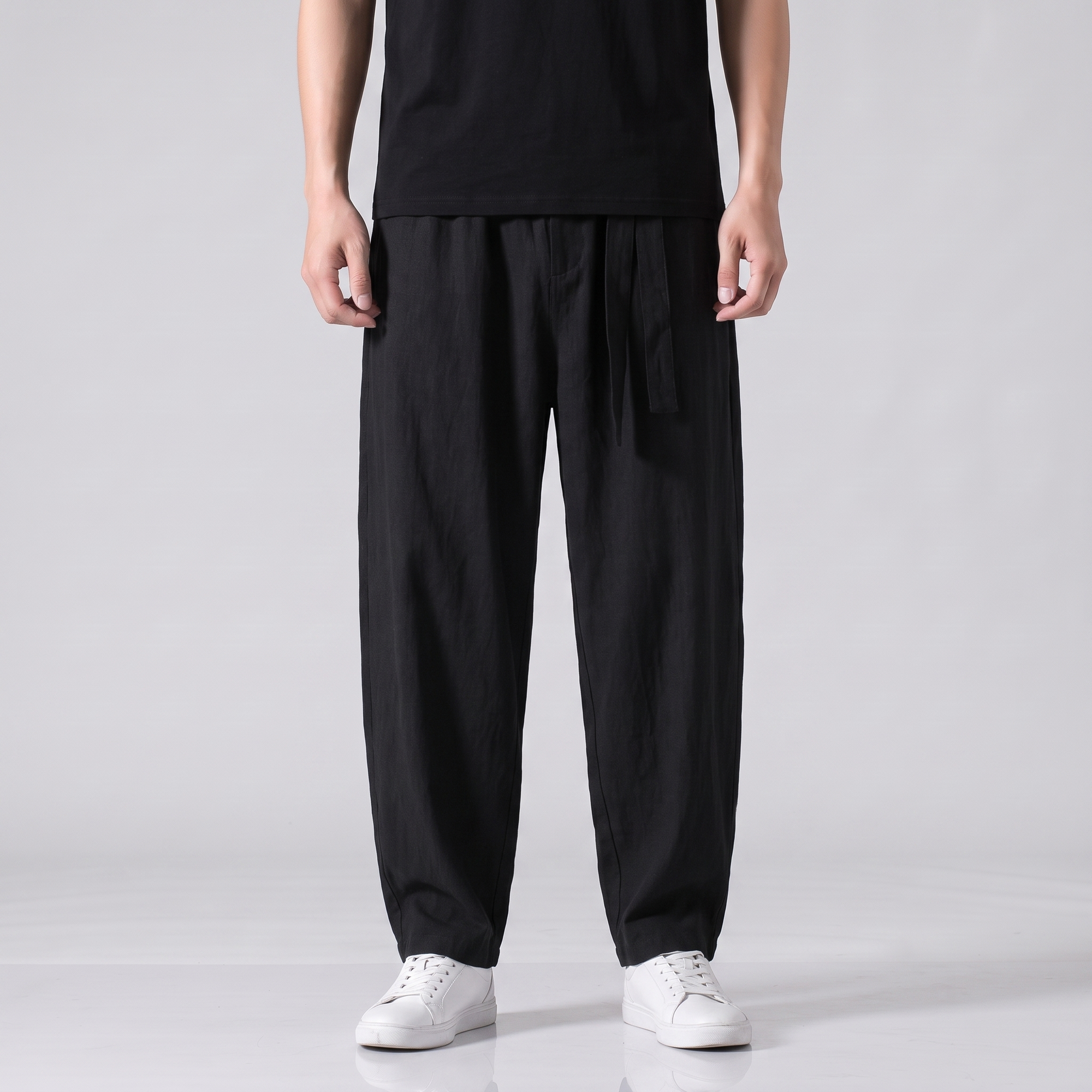 Mens Japanese Linen Pants