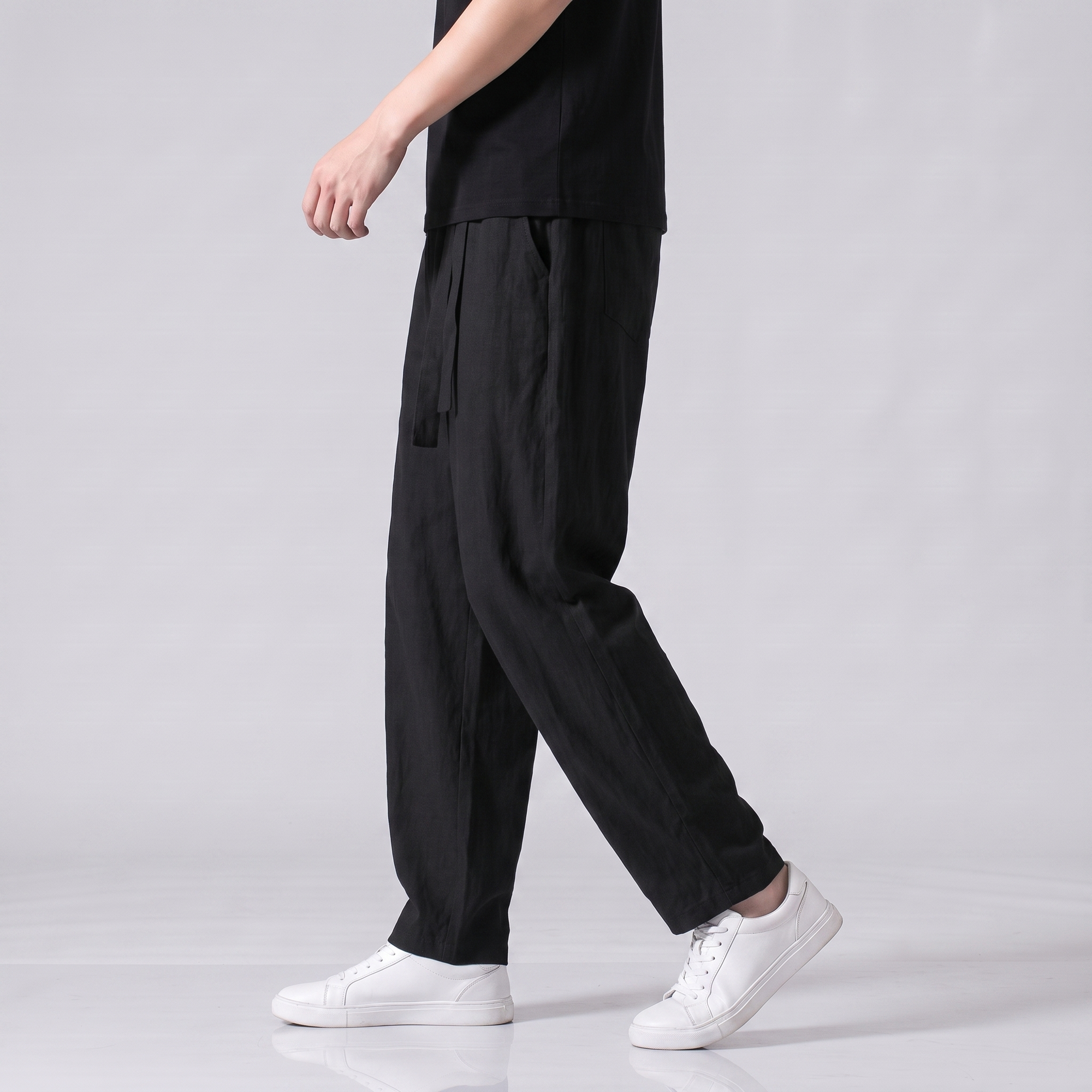 Mens Japanese Linen Pants