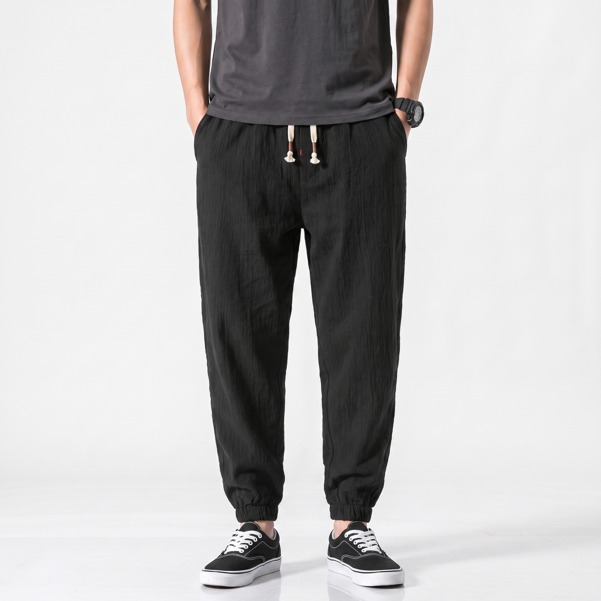 Japanese Linen Pants Mens
