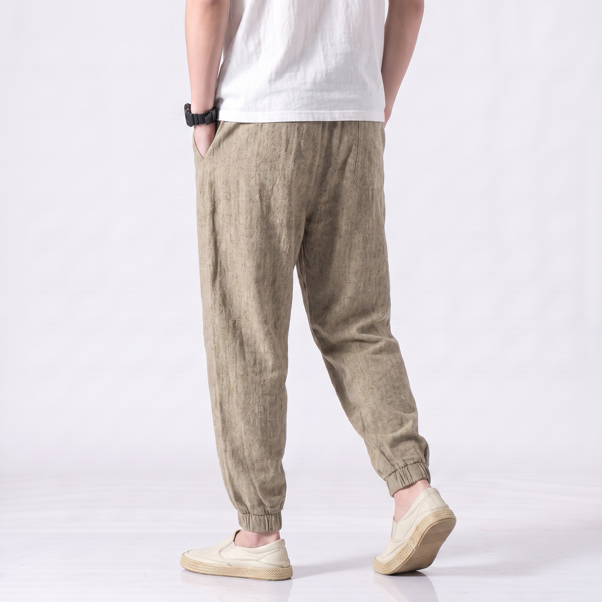 Japanese Linen Pants Mens