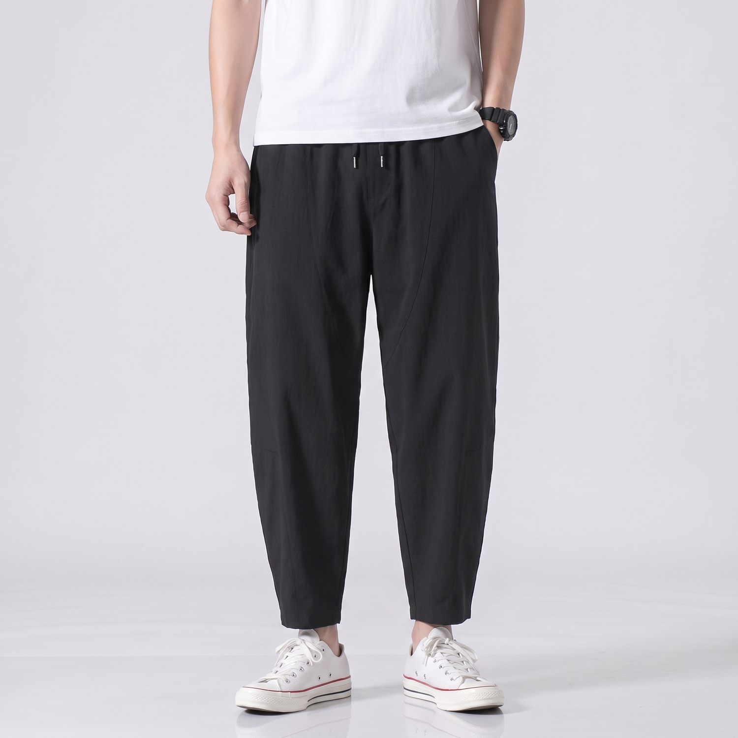 Japanese Cropped Pants