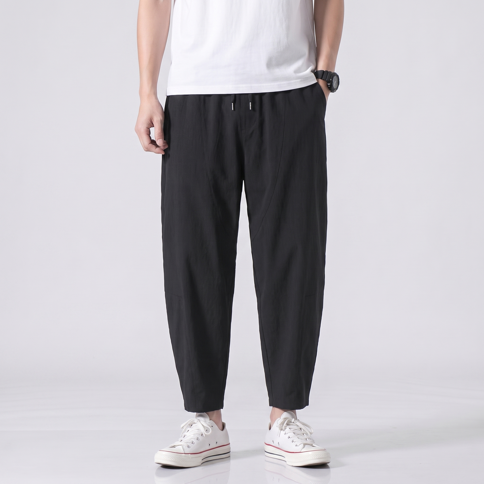 Japanese Cropped Pants