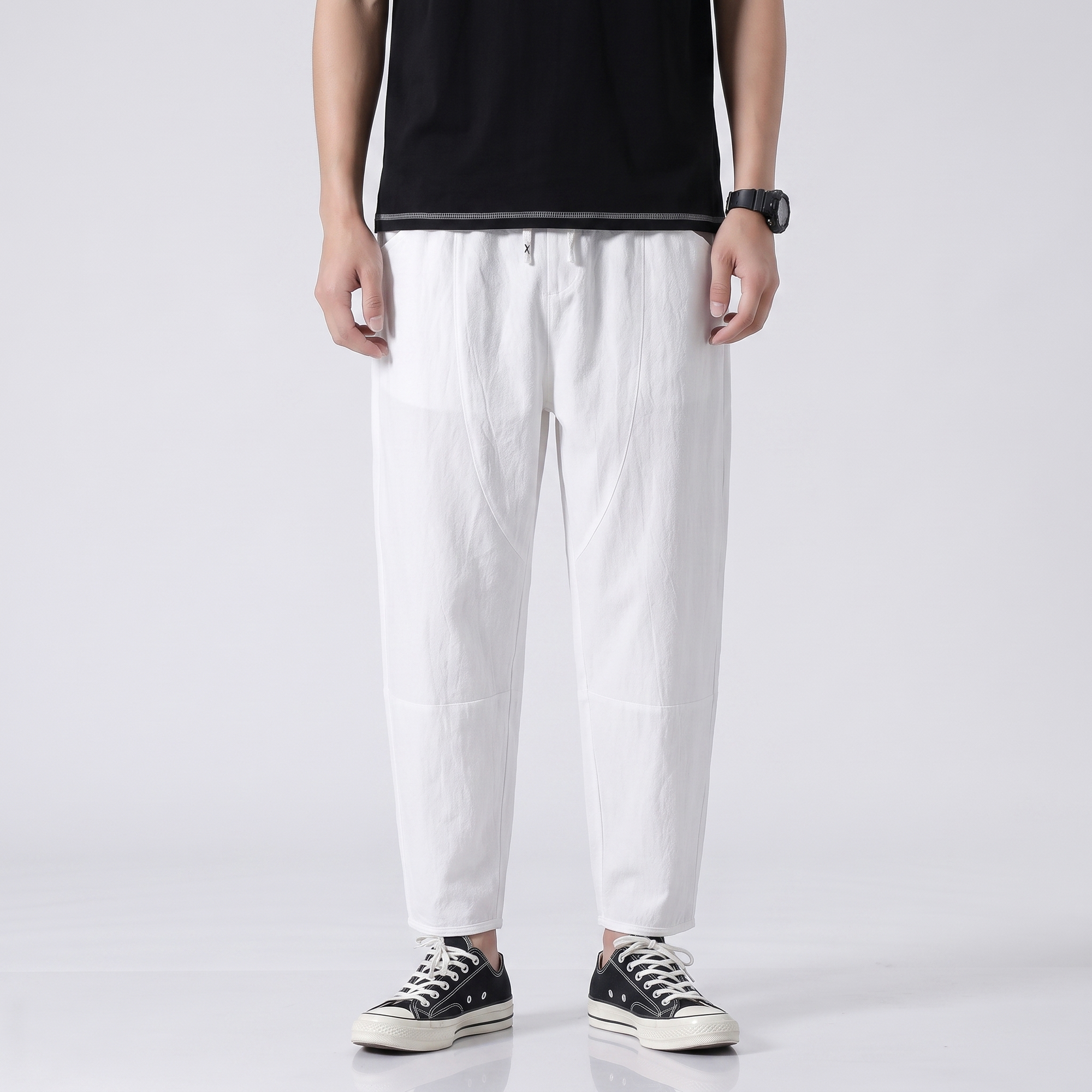Japanese Cropped Pants