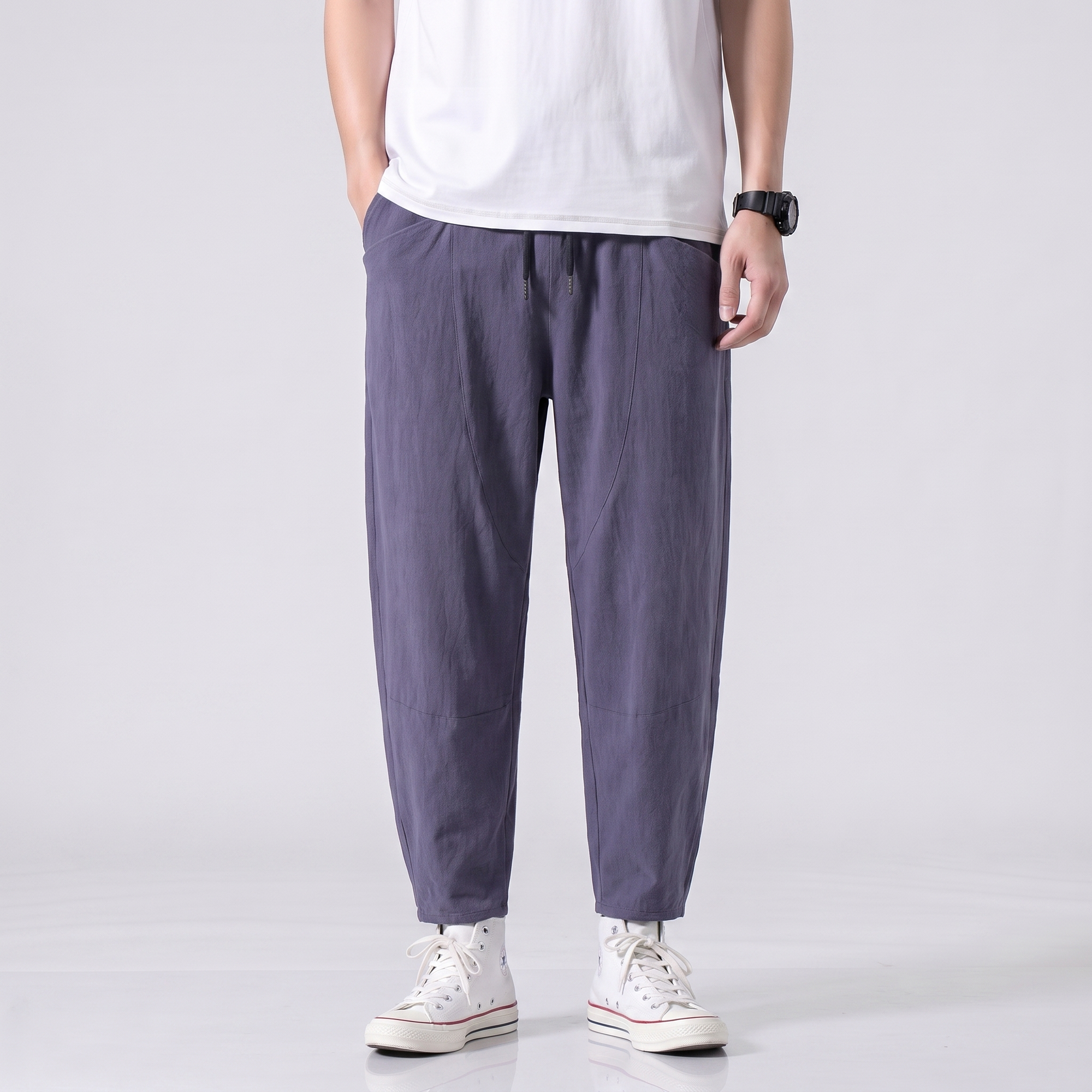 Japanese Cropped Pants