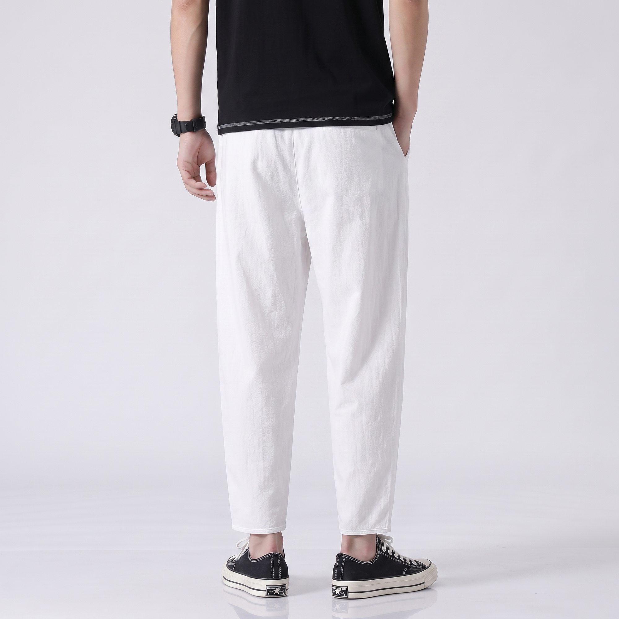 Japanese Cropped Pants