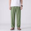 Loose Fit Japanese Pants Men