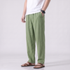 Loose Fit Japanese Pants Men