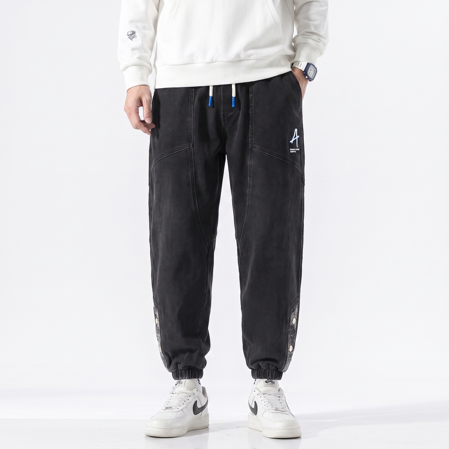 Japanese Streetwear Pants Men