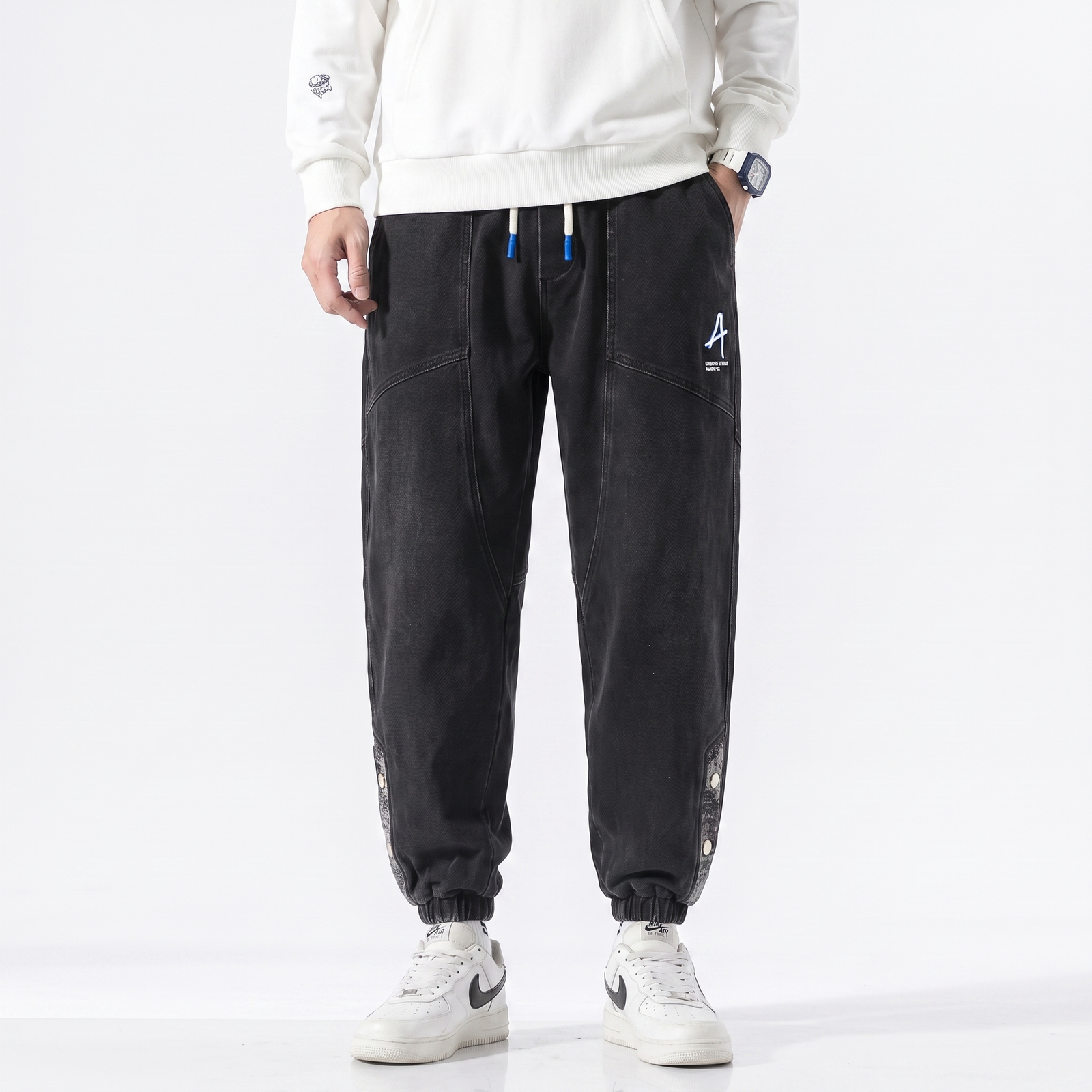 Japanese Streetwear Pants Men