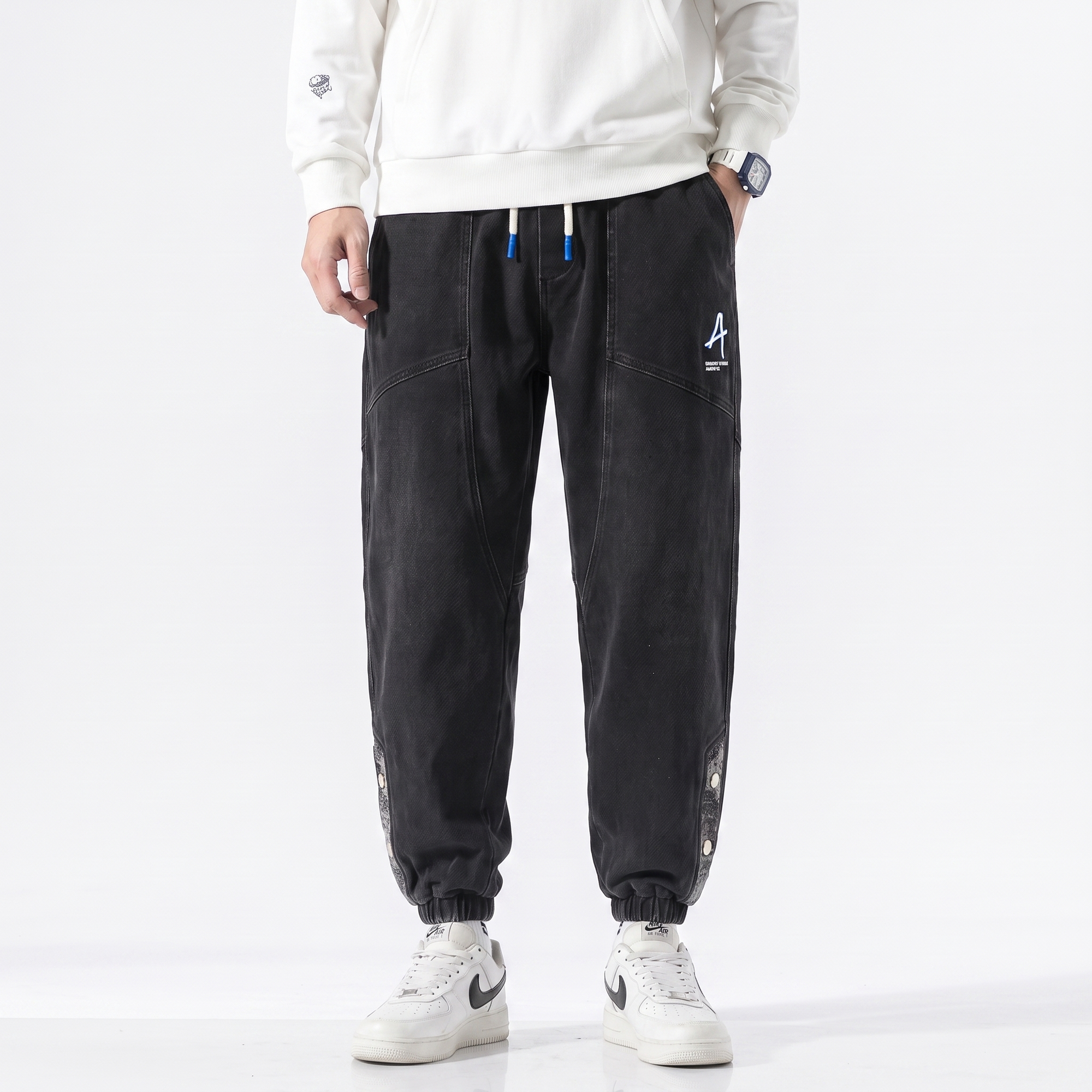 Japanese Streetwear Pants Men