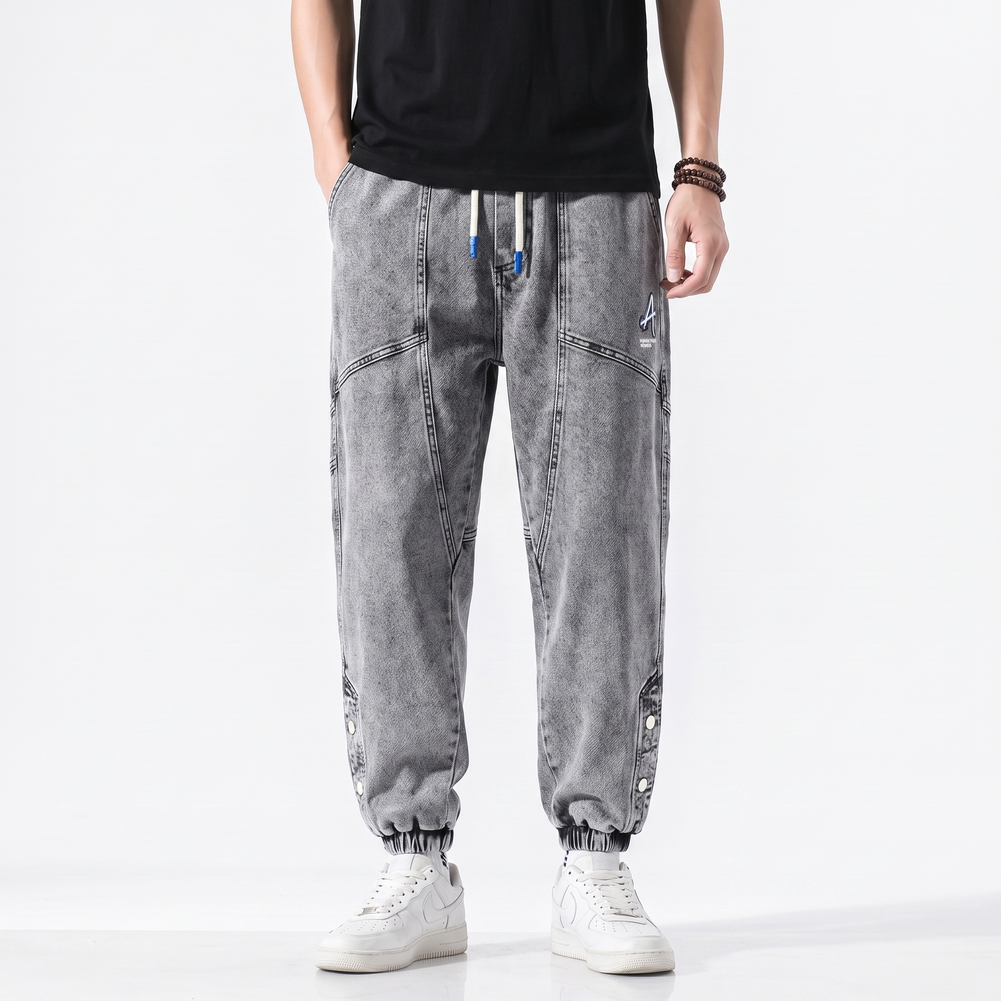 Japanese Streetwear Pants Men