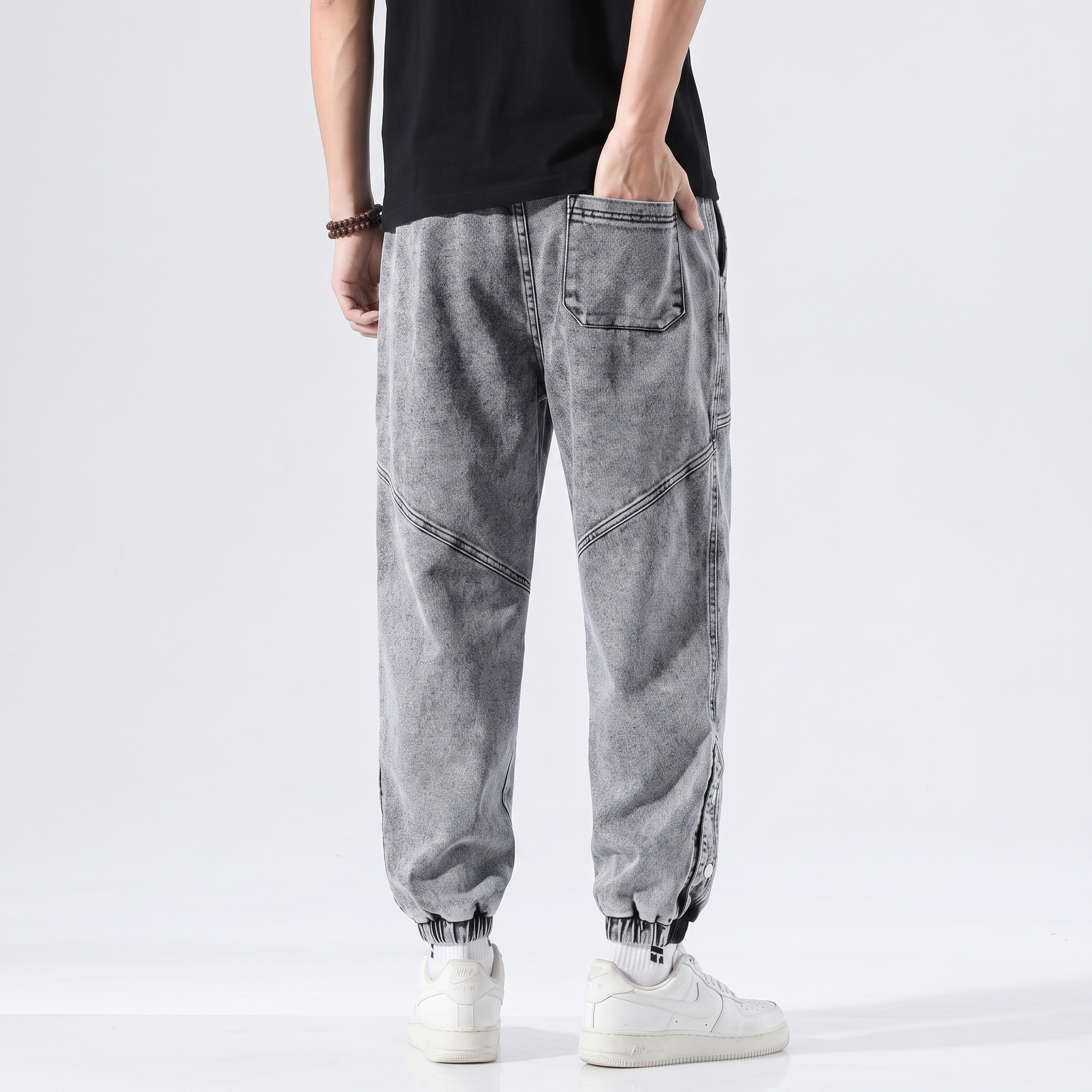 Japanese Streetwear Pants Men