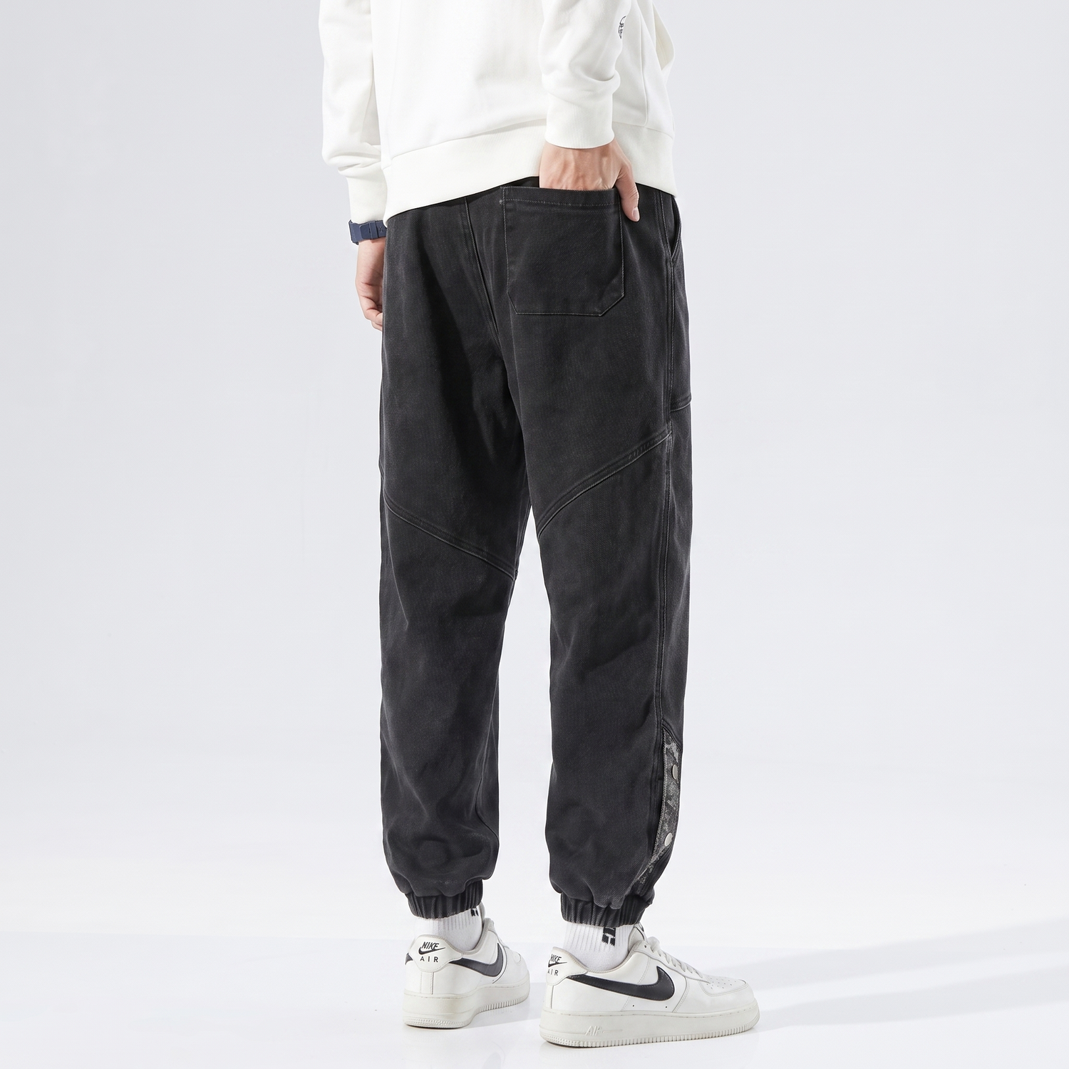 Japanese Streetwear Pants Men