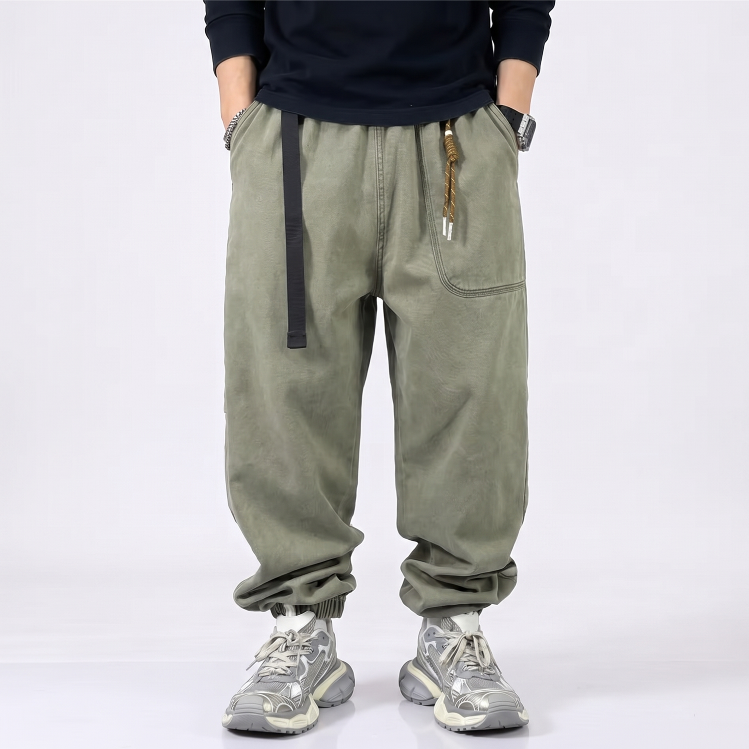 Japanese Streetwear Baggy Pants