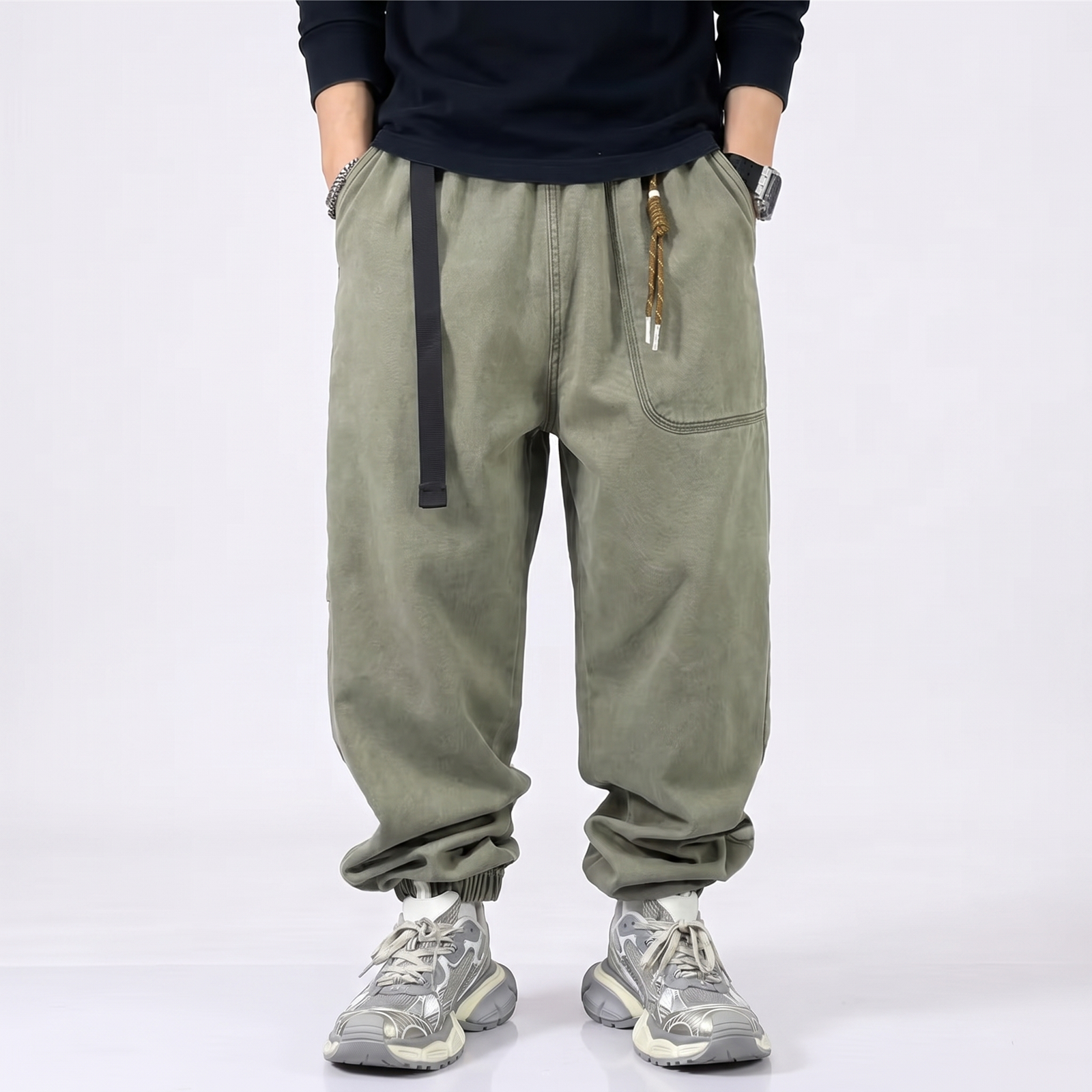 Japanese Streetwear Baggy Pants