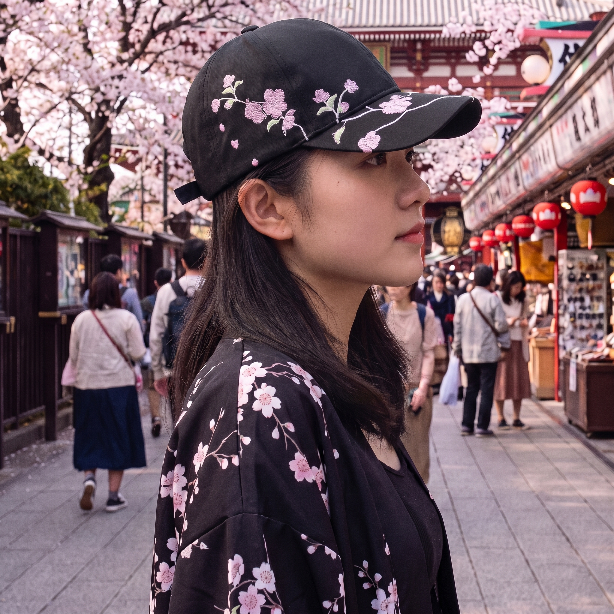 Japanese Sakura Cap