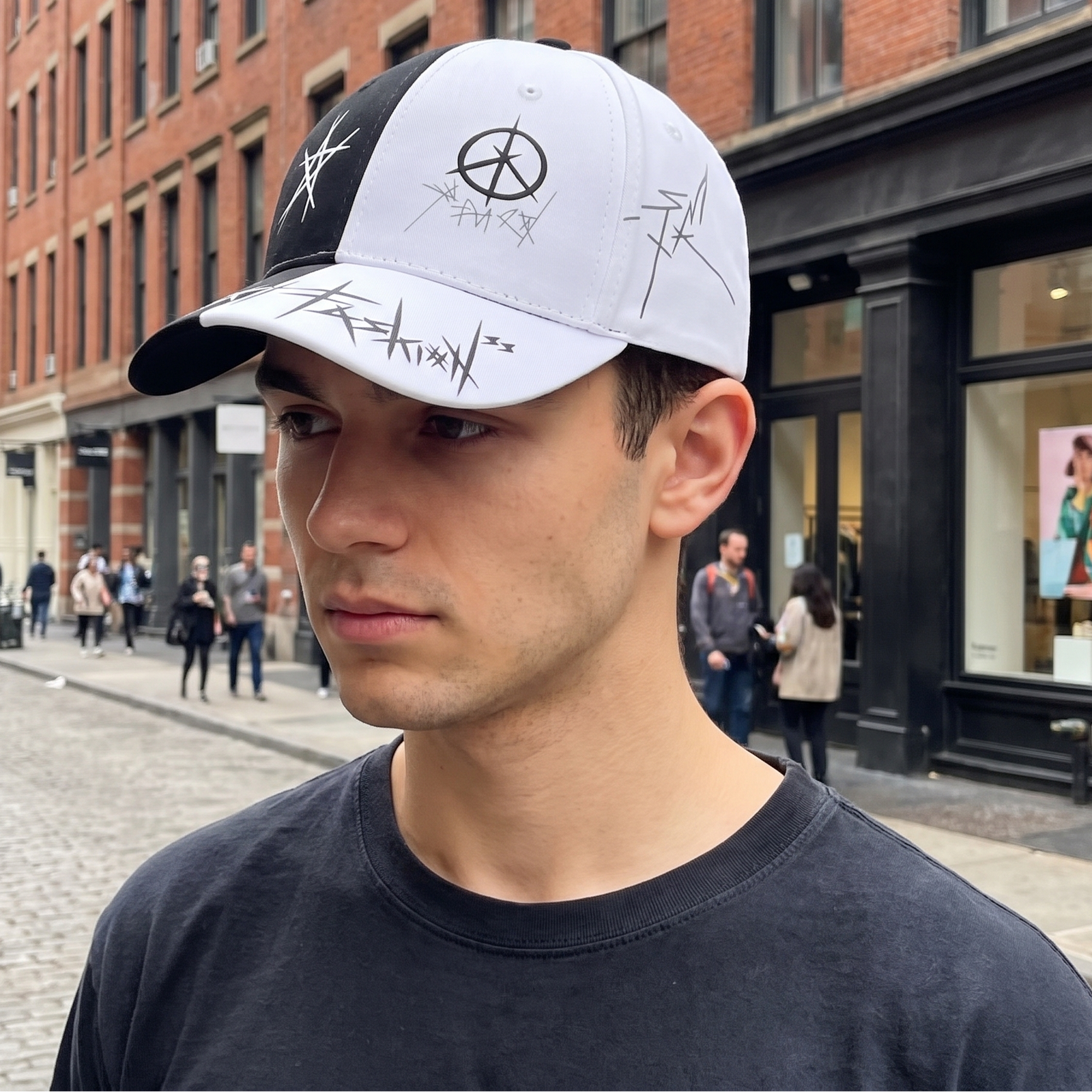 Japanese Cap Horror Style