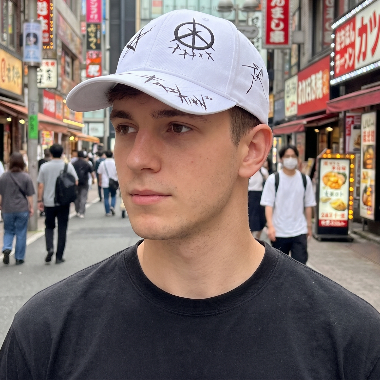 Japanese Cap Horror Style