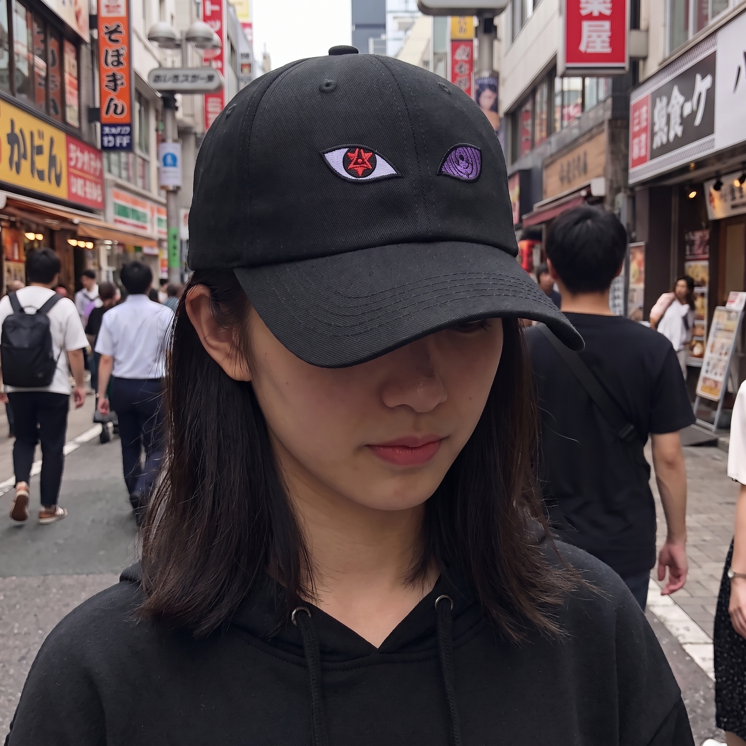 Japanese Cap Sharingan & Rinnegan