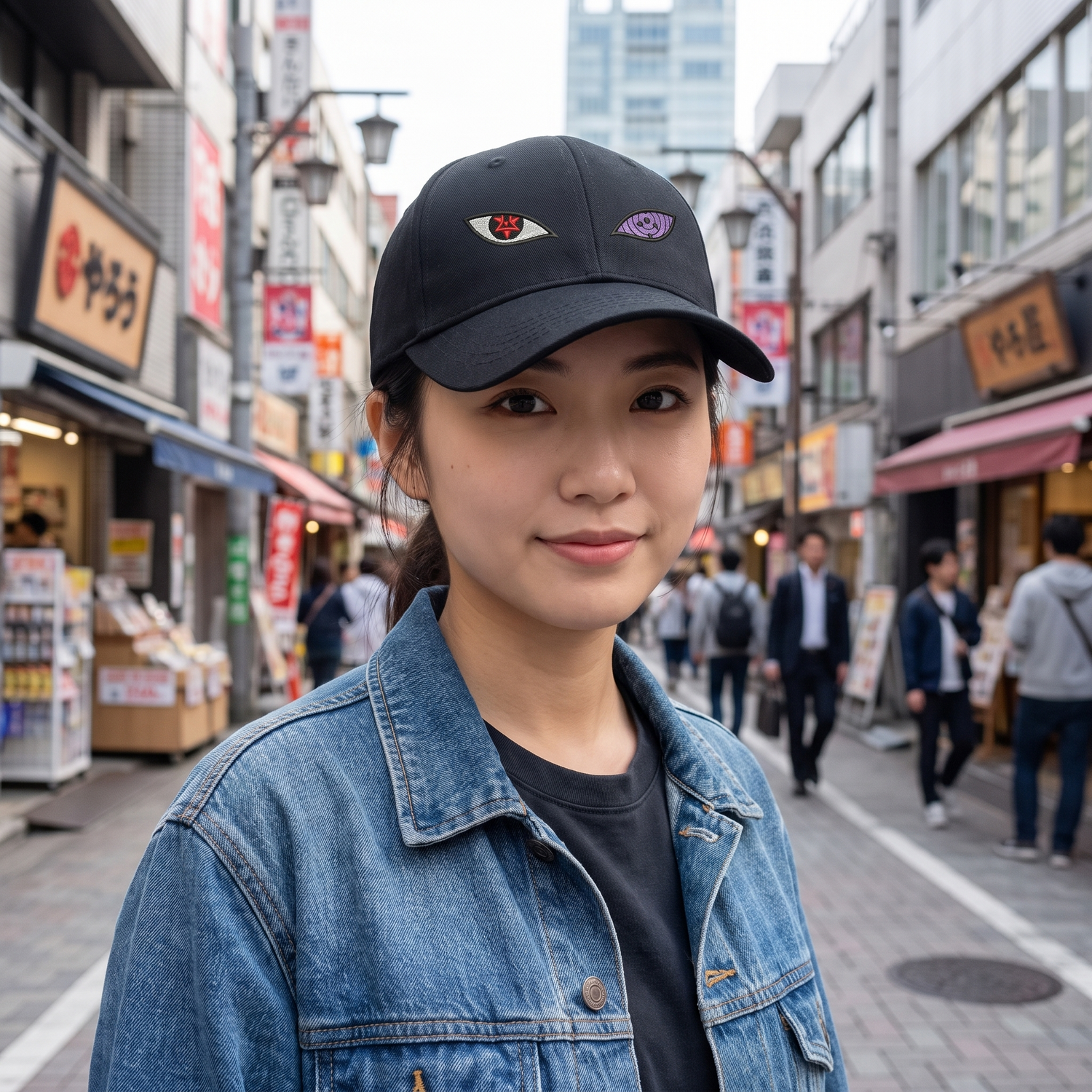 Japanese Cap Sharingan & Rinnegan