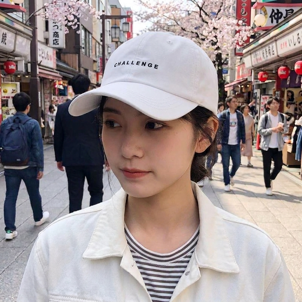Casual Embroidered Cap