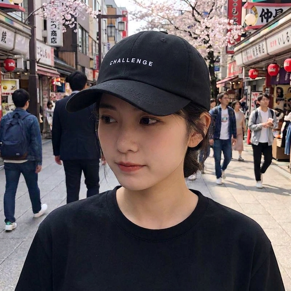 Casual Embroidered Cap