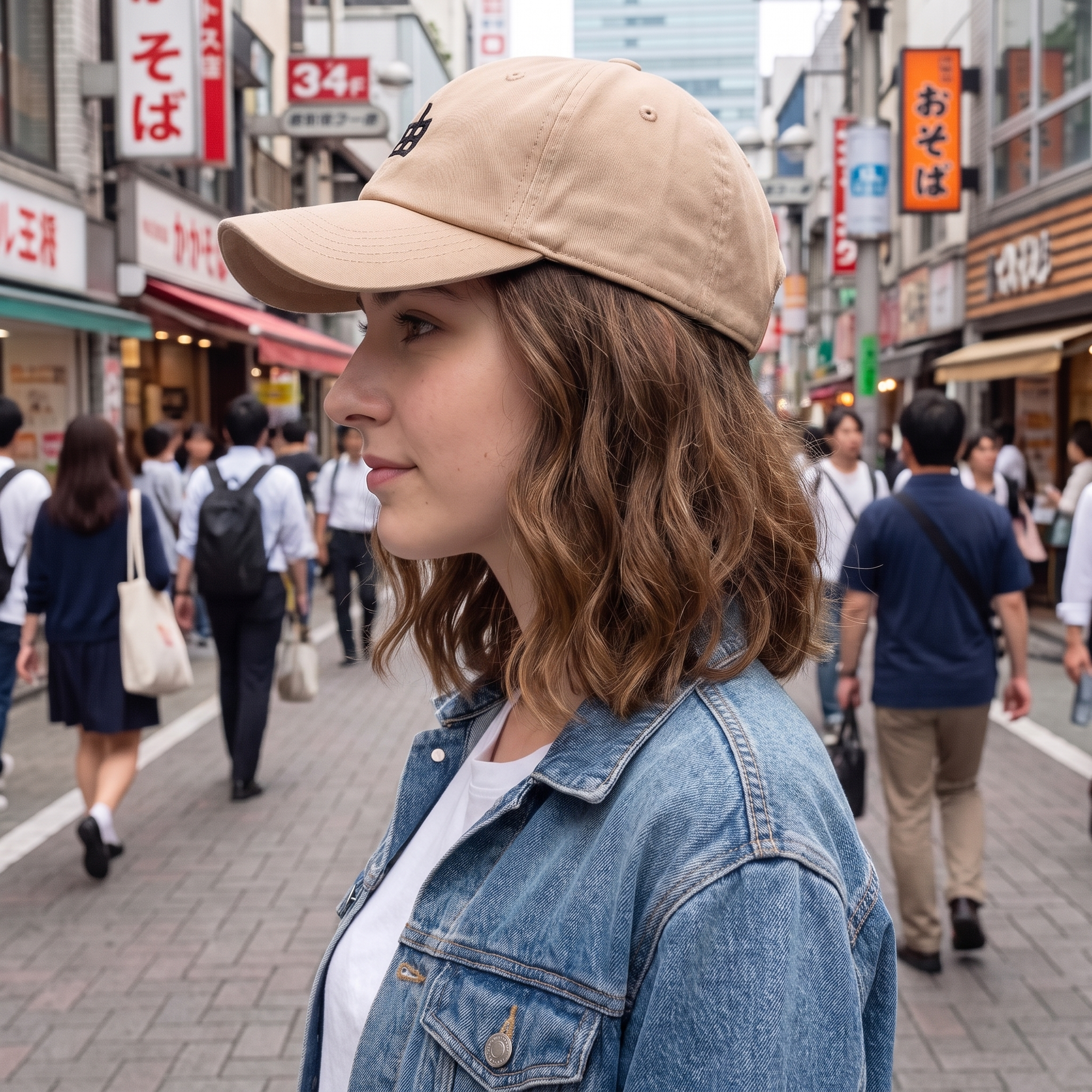 Japanese Cap with Japanese Writing
