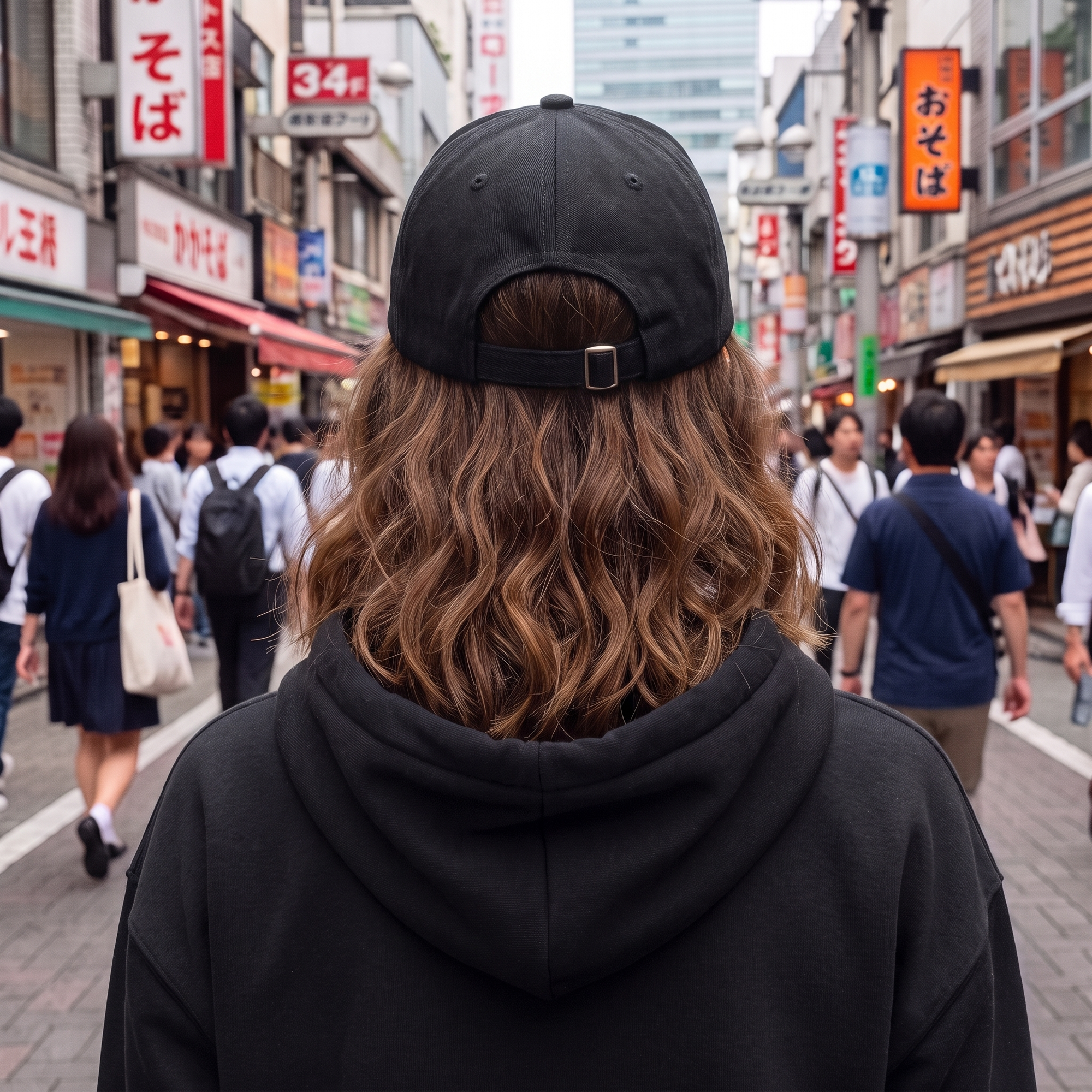 Japanese Cap with Japanese Writing