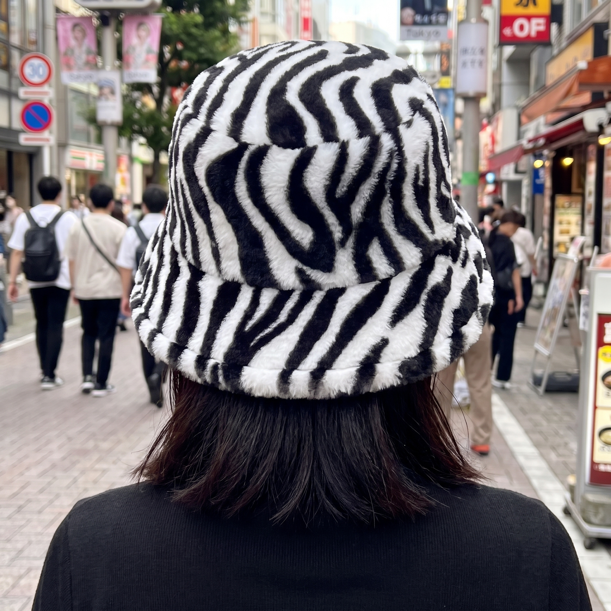 Japanese Winter Bucket Hat