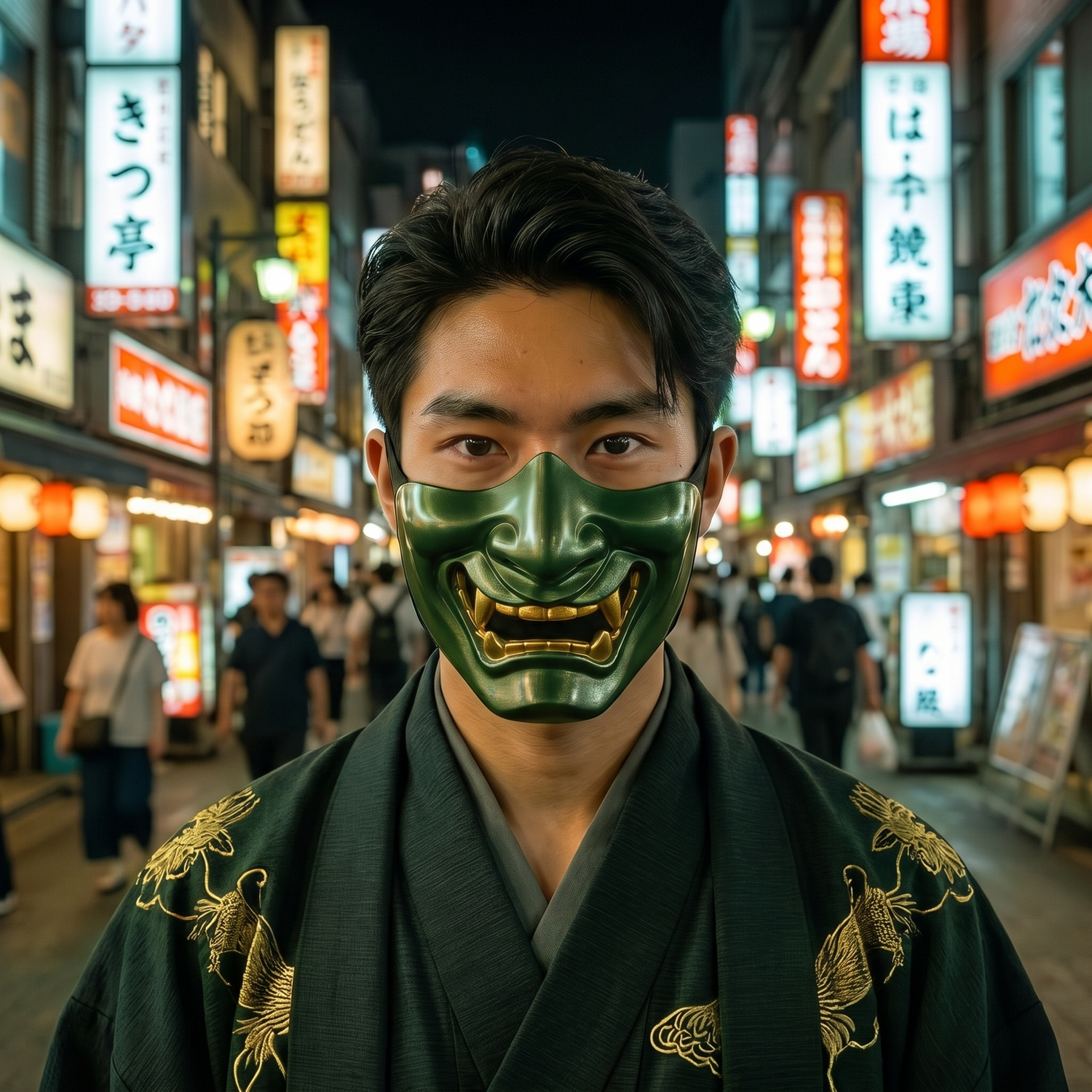 Japanese Oni </br> Demon Mask