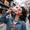 Japanese Fox Mask Kitsune