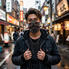 Japanese Samurai Ghost Devil Mask