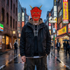 Japanese Ghost Head Prajna Mask