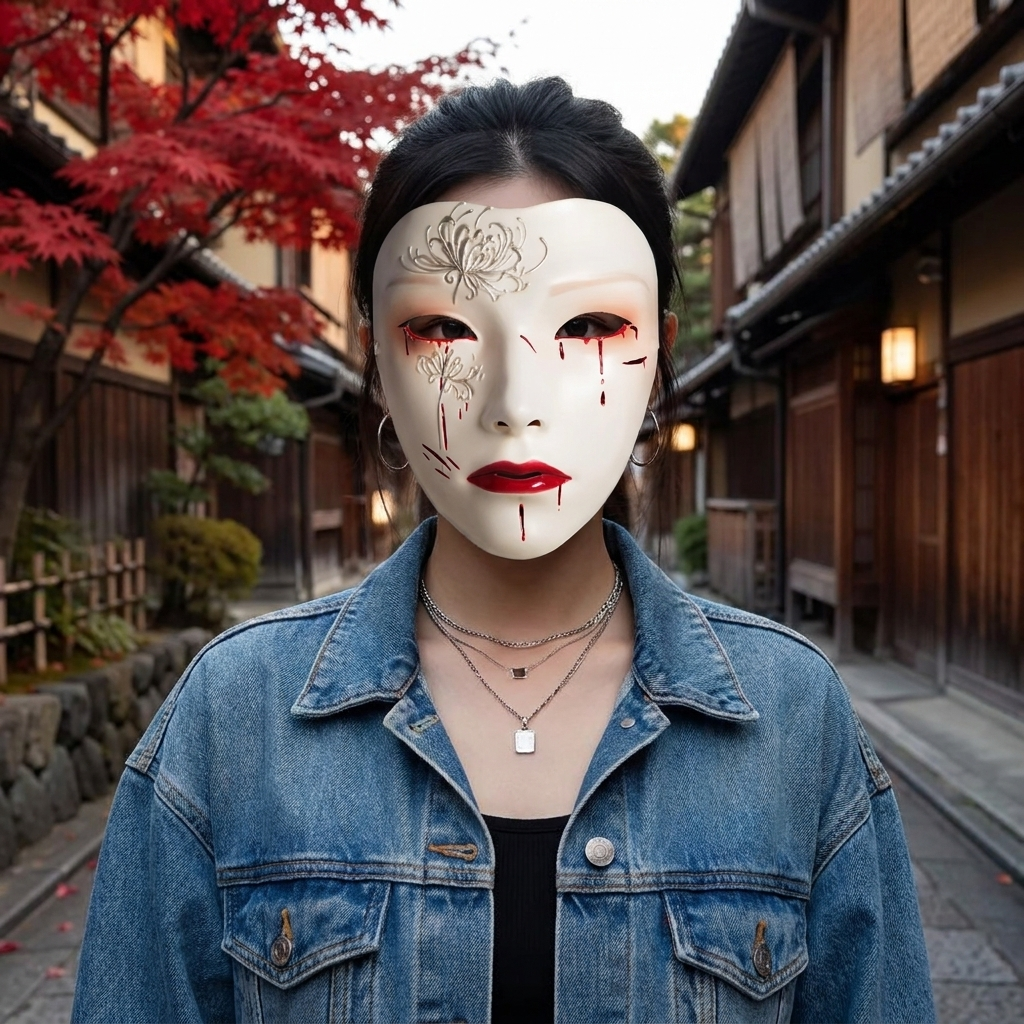 Womens Japanese Mask