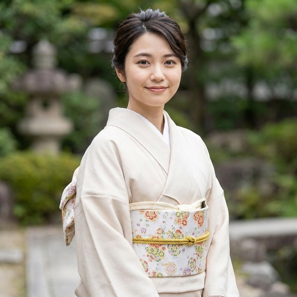 White Kimono Belt Womens Obi
