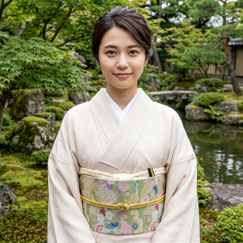 Flower Kimono Belt Womens Obi