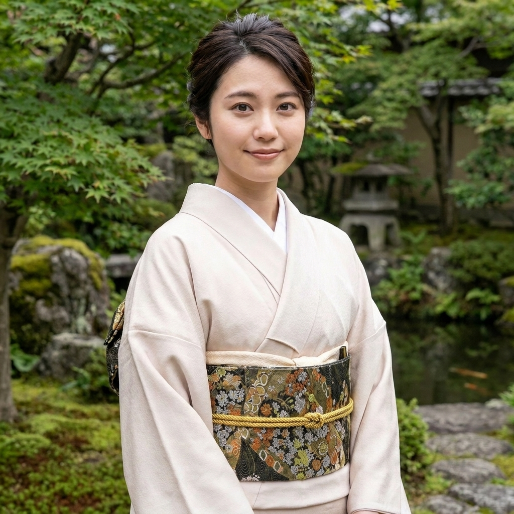 Black Kimono Belt Womens Obi