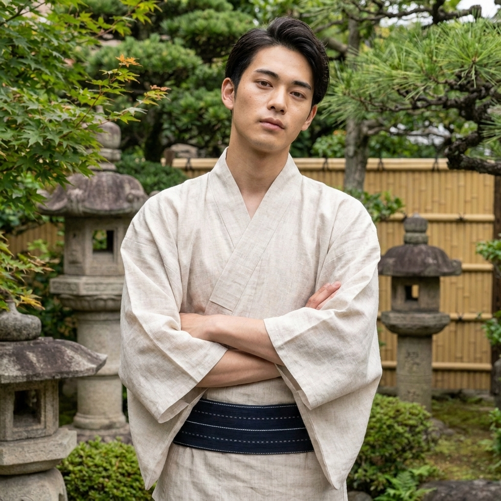 Black Belt Obi for Men