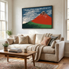 Japanese Mount Fuji Painting