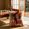 Traditional Geisha Cushion Cover