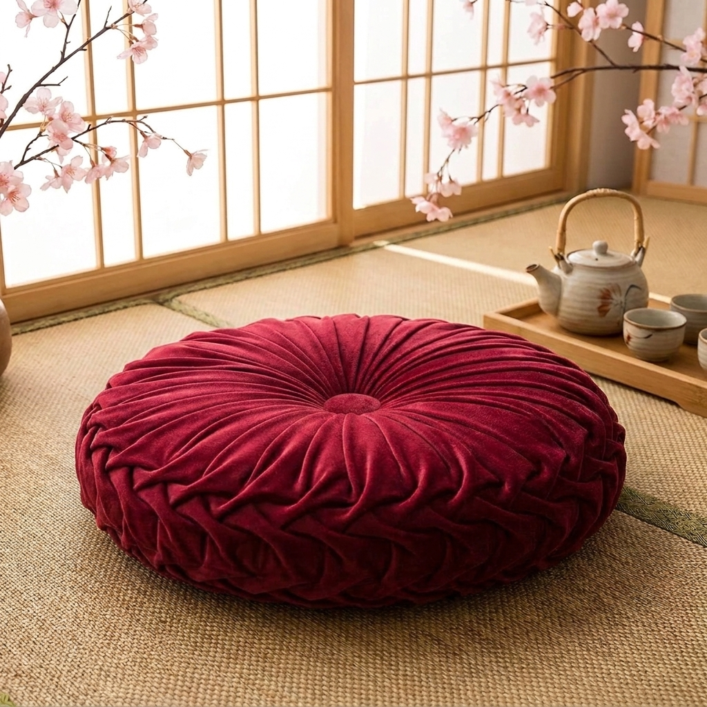 Round Japanese Cushion