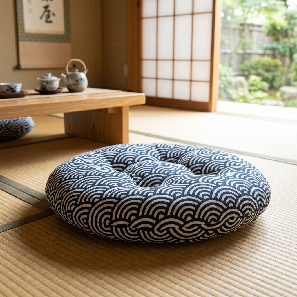 Traditional Japanese Floor Cushion