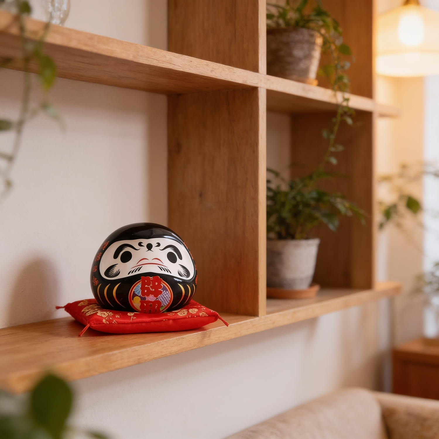 Black Daruma Doll