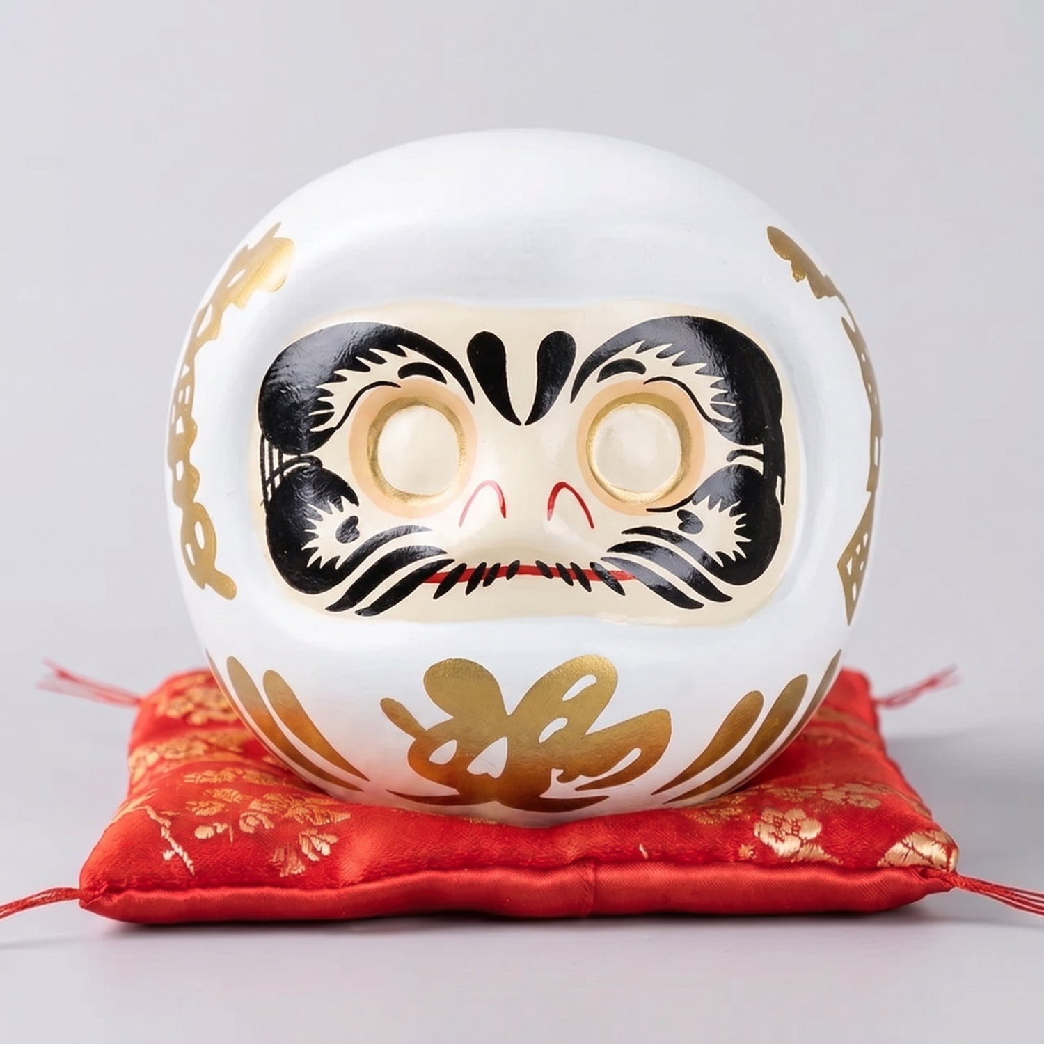 White Daruma Doll