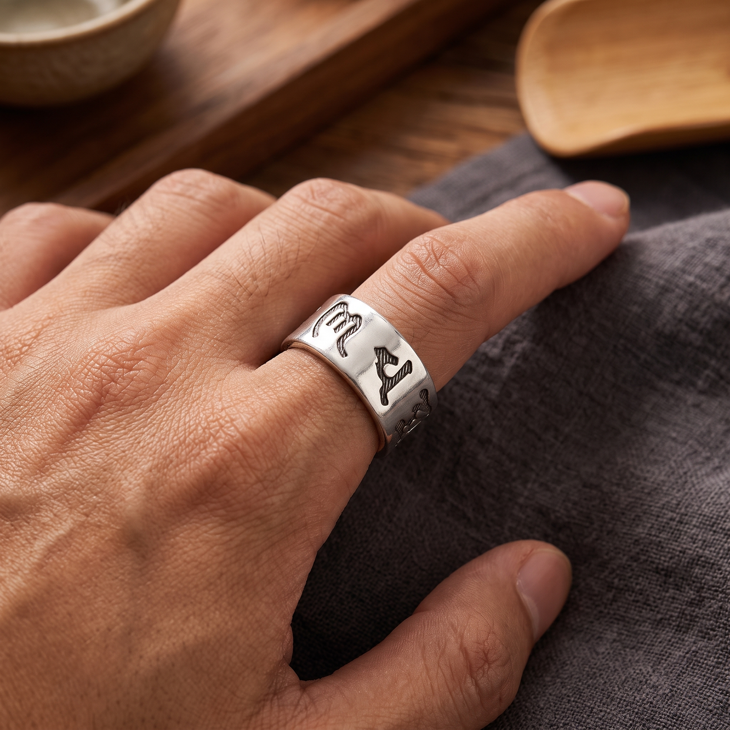 Tibetan Folklore Japanese Ring