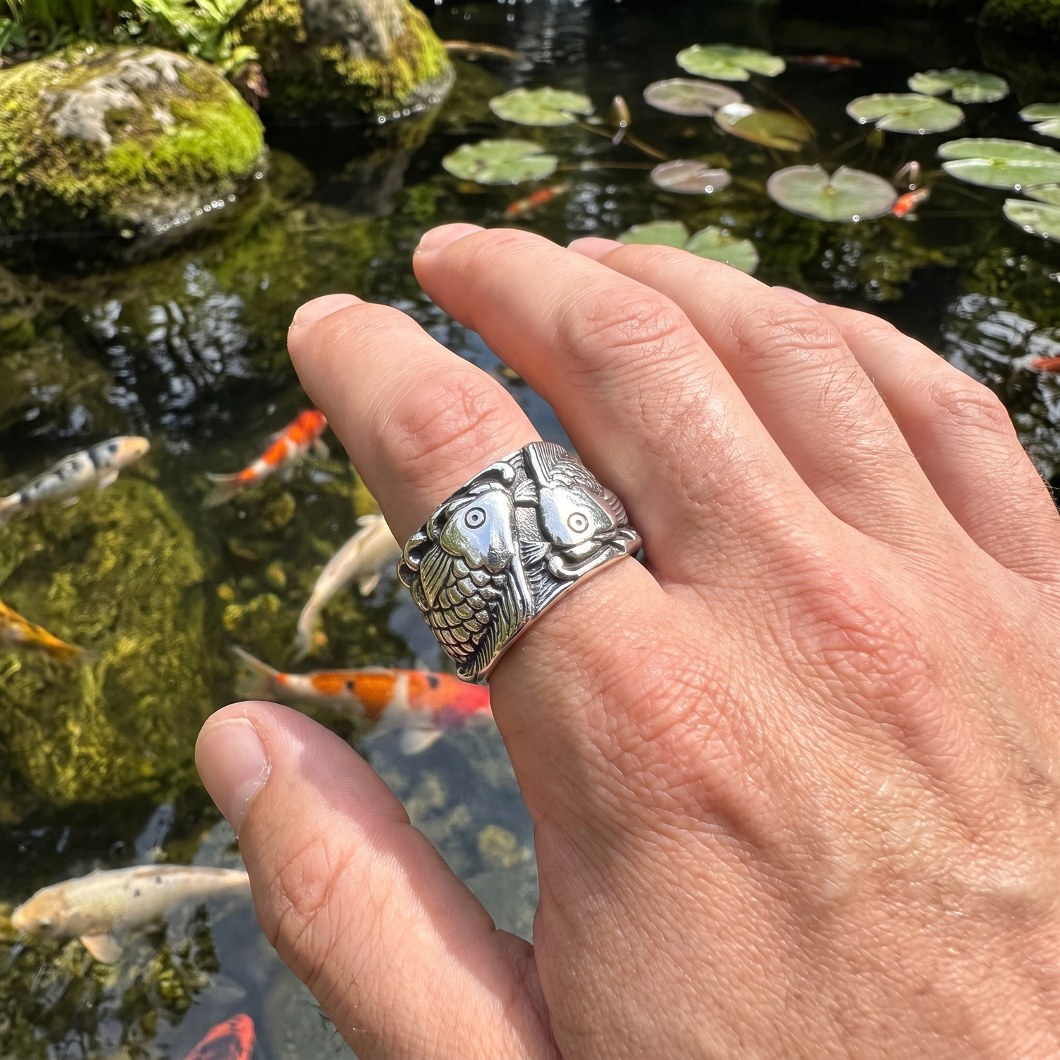 Japanese Koï Fish Ring