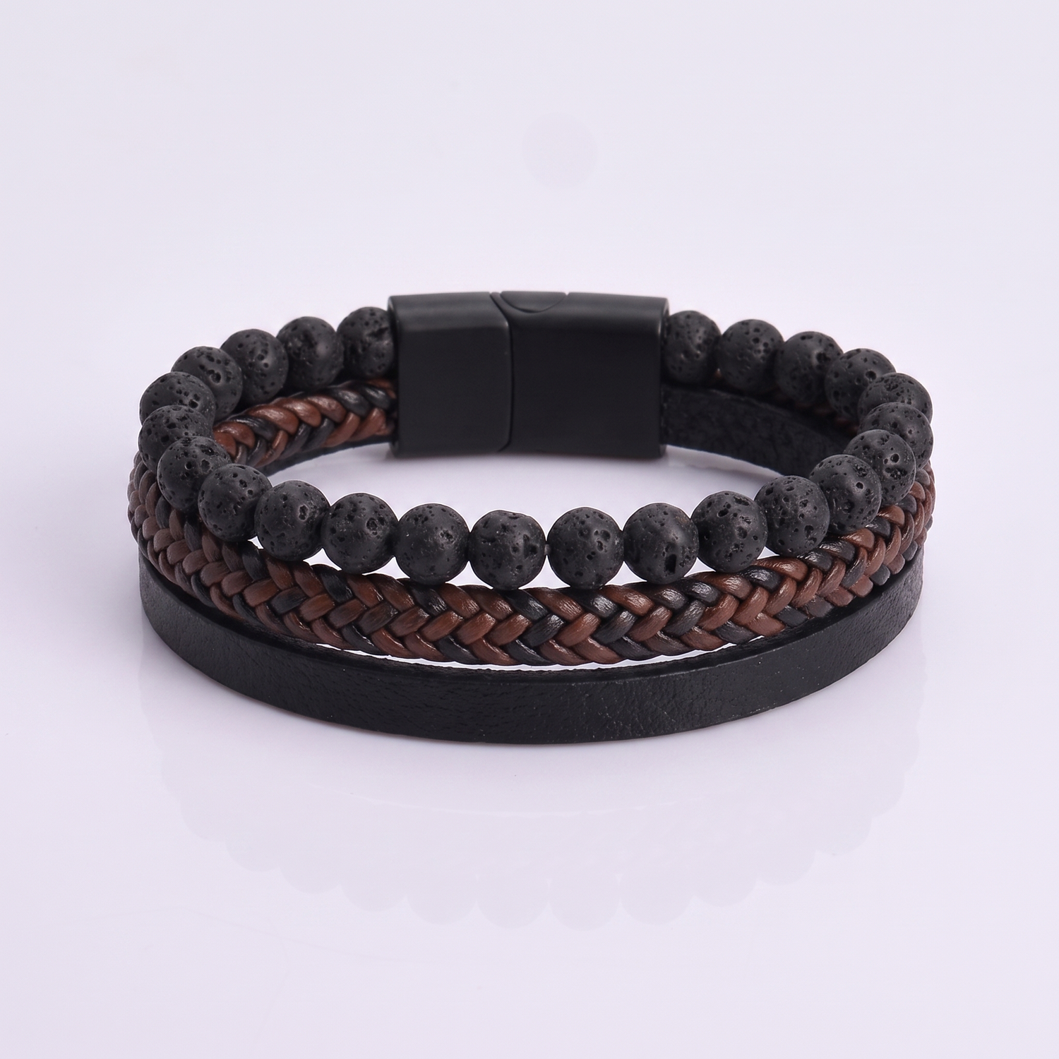 Japanese Men's Leather Bracelet