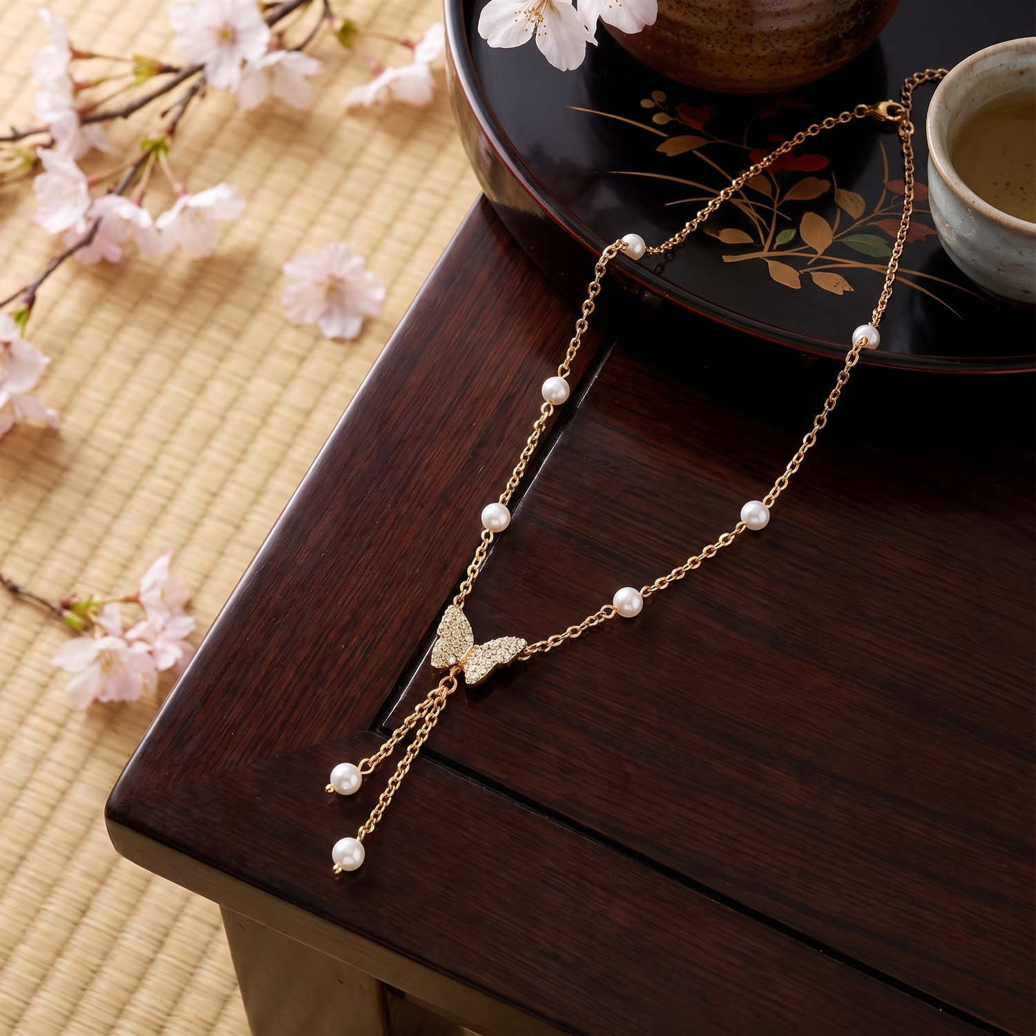 Butterfly Japanese Necklace