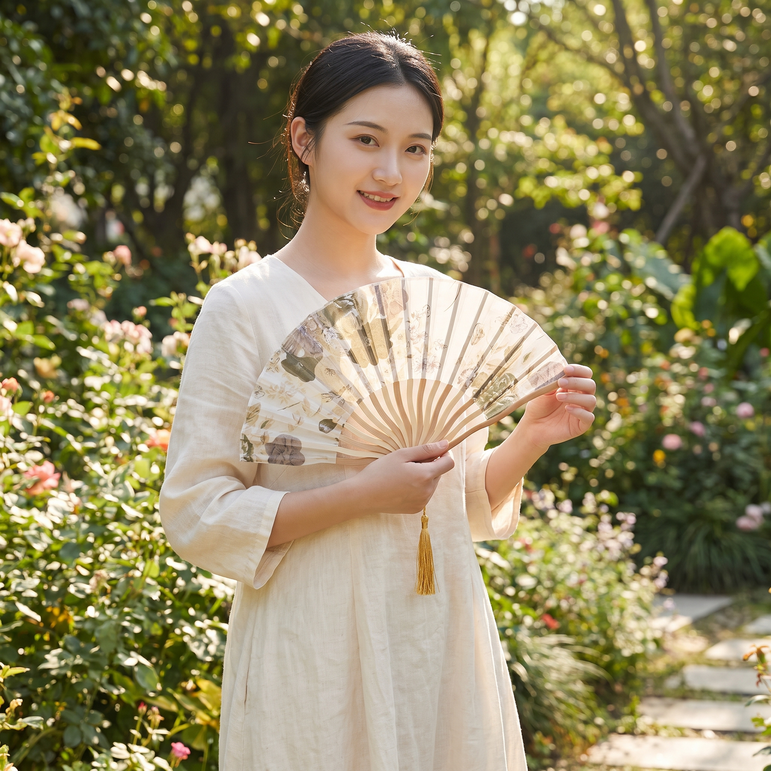 Antique Japanese Fan