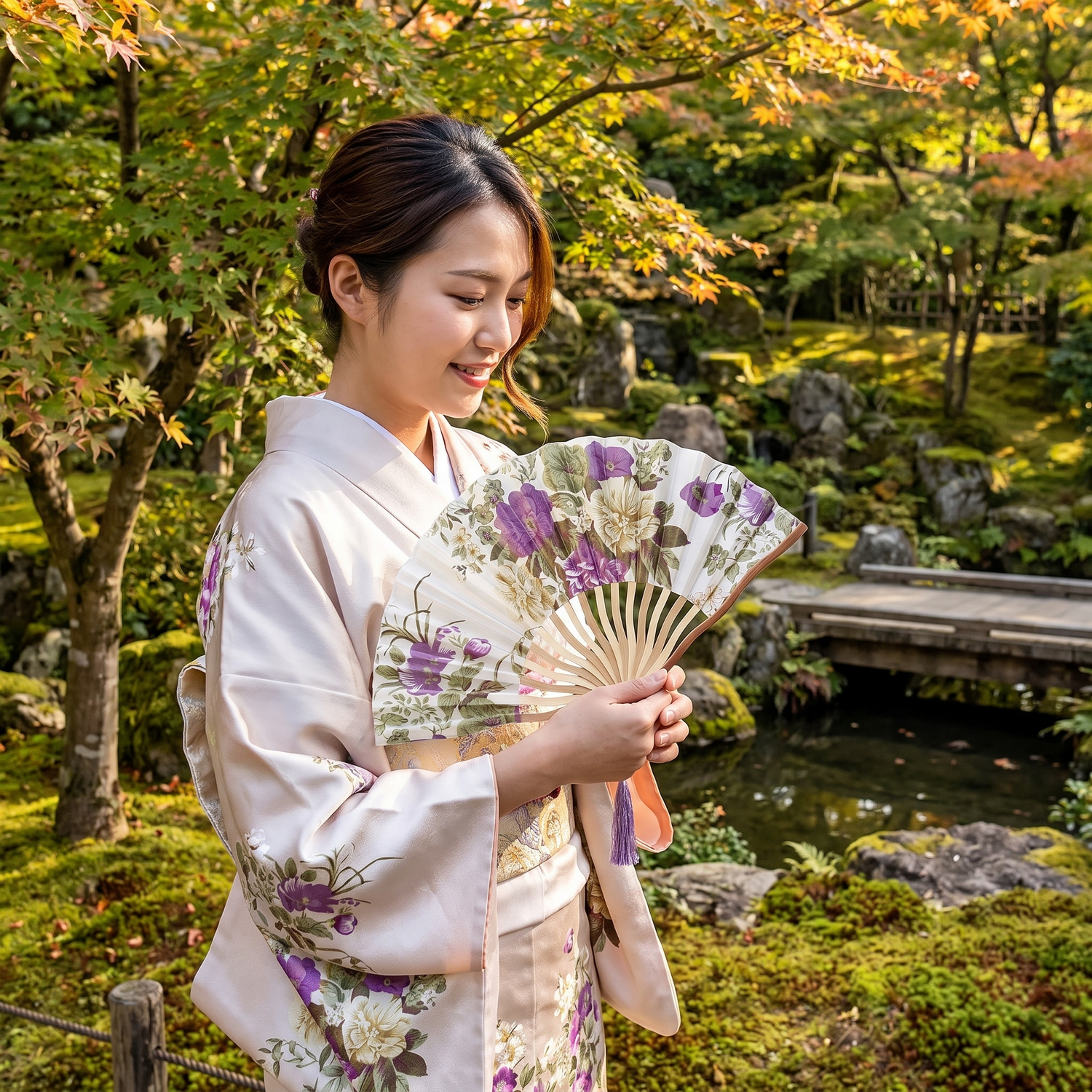 Samuraî Japanese Fan
